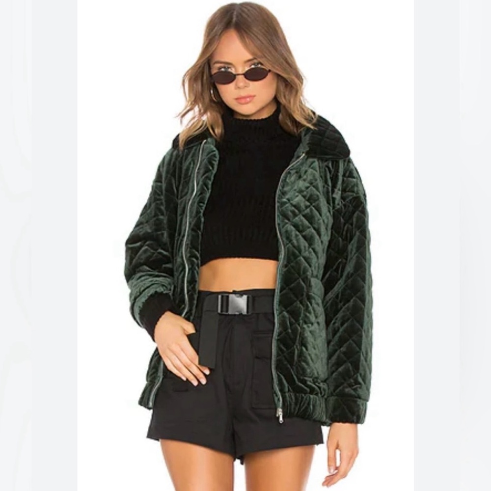 I.AM.GIA Green Puffer Jacket